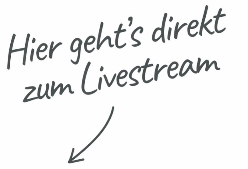 Hier geht's direkt zum Livestream
